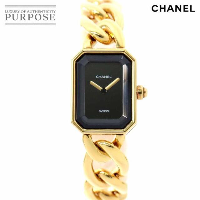 【人気商品!】 シャネル - CHANEL CHANEL 90174621 VLP Premiere クォーツ イエローゴールド K18YG 腕時計 レディース ヴィンテージ H0003 Mサイズ プルミエール 腕時計