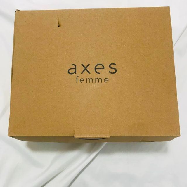 axes femme(アクシーズファム)の新品未使用　アクシーズファム　バイカラーオックスフォード　L 白　黒 レディースの靴/シューズ(ローファー/革靴)の商品写真
