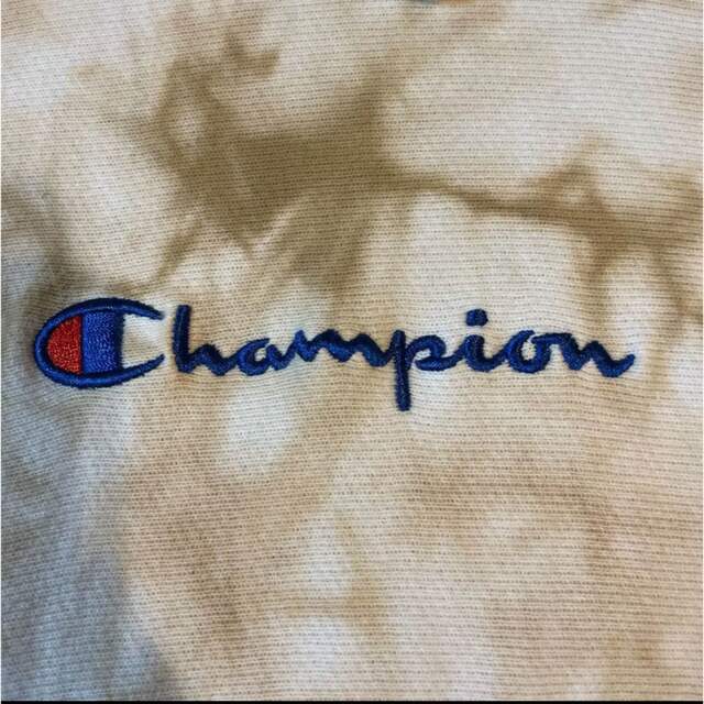 Champion(チャンピオン)の11月中の出品です《最終値下げ》チャンピオン　タイダイ　パーカー メンズのトップス(パーカー)の商品写真