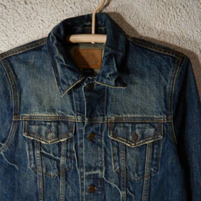 GAP(ギャップ)のo5557　GAP　ギャップ　00ｓ　オールド加工　ダメージ加工　ジージャン メンズのジャケット/アウター(Gジャン/デニムジャケット)の商品写真