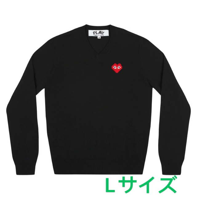 【新作】COMME des GARCONS x INVADERレディースセーター