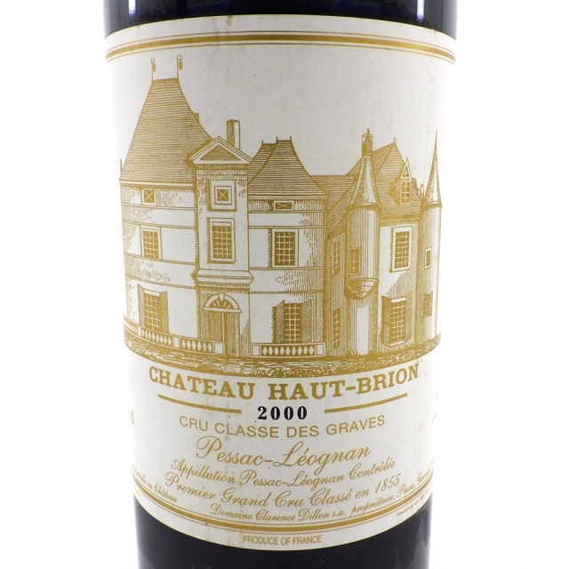 シャトー オー ブリオン 2000年 Château Haut Brion 未開栓 750ml 13.5% フランス ボルドー 赤ワイン 古酒 お酒【送料無料】