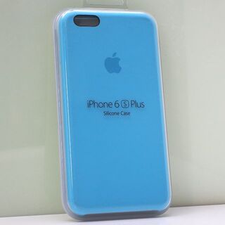 アップル(Apple)のiPhone 6sPlus/6Plus 用 Apple純正 シリコンケース 青(iPhoneケース)