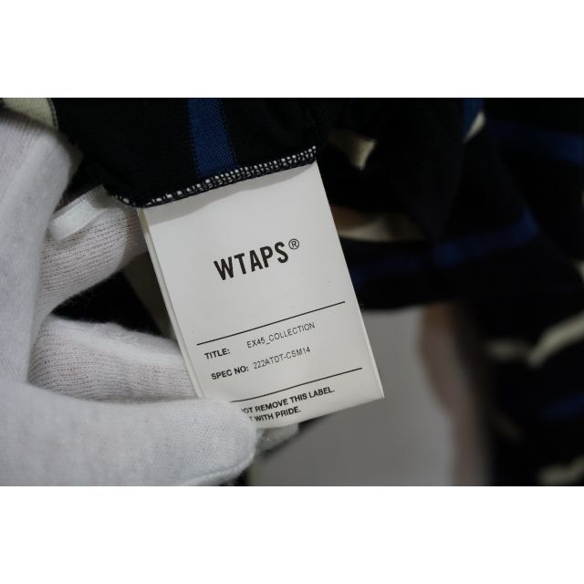 W)taps(ダブルタップス)の22AW WTAPS BDY 02 TEXTILE ロンT 長袖 1111M▲ メンズのトップス(Tシャツ/カットソー(七分/長袖))の商品写真