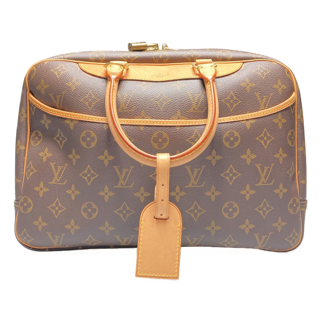 LOUIS VUITTON - ◎◎LOUIS VUITTON ルイヴィトン モノグラム ボーリング・ヴァニティ M47270 ハンドバッグ 鍵付き ドーヴィル