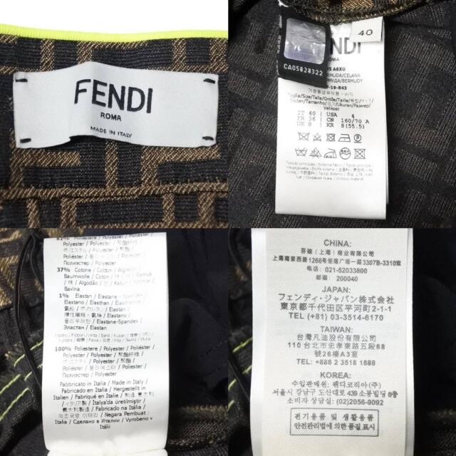 FENDI - FENDI フェンディ ショートパンツ ズッカ柄 2019 FR6195