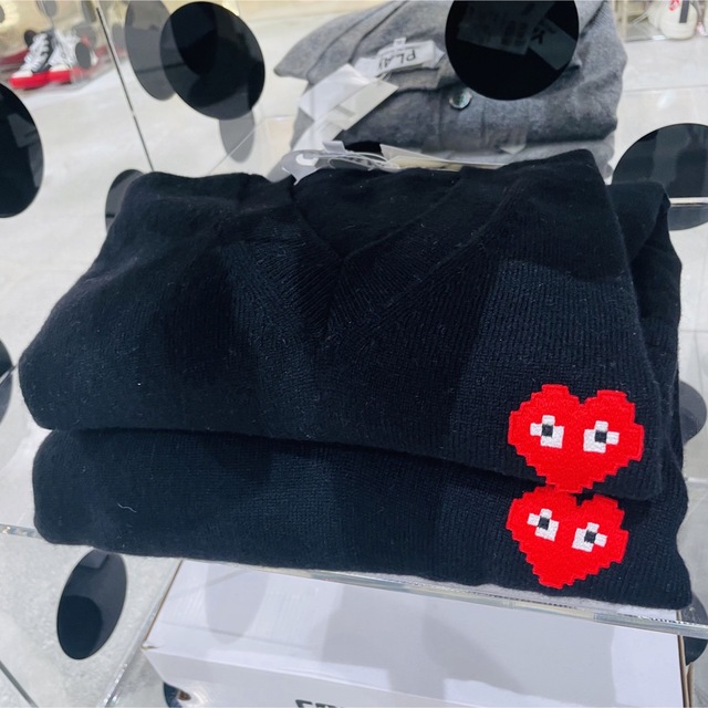 【新作】COMME des GARCONS x INVADERレディースセーター 7