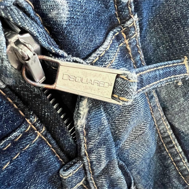 DSQUARED2 - USED使用品 DSQUARED2ディースクエアード メンズデニム ... ディースクエアード 46 ハードウォッシュ ケミカル デニム 新品 正規品 細身