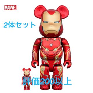 ベアブリック(BE@RBRICK)のBE@RBRICK IRON MAN MARK 50 100% 400%(その他)