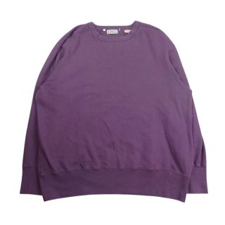 リーバイス(Levi's)のLevi's リーバイス 21931-0024 LVC VINTAGE CLOTHING BAY MEADOWS SWEAT SHIRT ヴィンテージクロージング ベイメドーズ 両V スウェット シャツ パープル系 XL【中古】(スウェット)