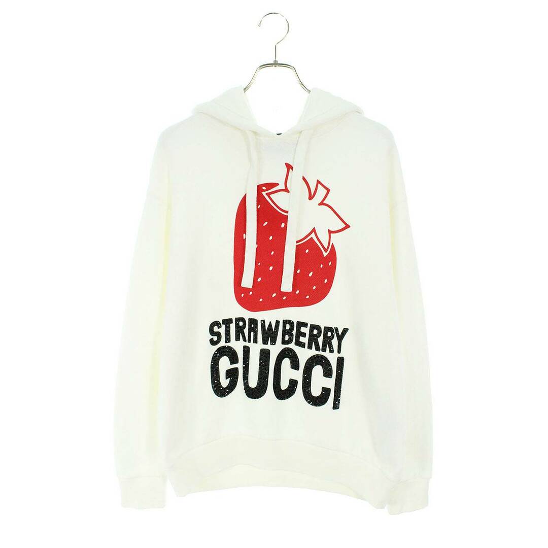 限定品】 Gucci XS メンズ ストロベリースタッズプリントプルオーバー