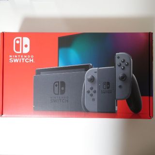 ニンテンドースイッチ(Nintendo Switch)のNintendo Switch 本体 ブラック･グレー 非有機EL型(家庭用ゲーム機本体)