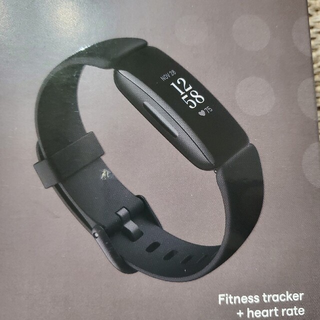 Fitbit Inspire2 ブラック 新品未使用　保証書あります！ メンズの時計(腕時計(デジタル))の商品写真