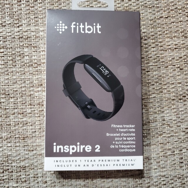 Fitbit Inspire2 ブラック 新品未使用　保証書あります！ メンズの時計(腕時計(デジタル))の商品写真