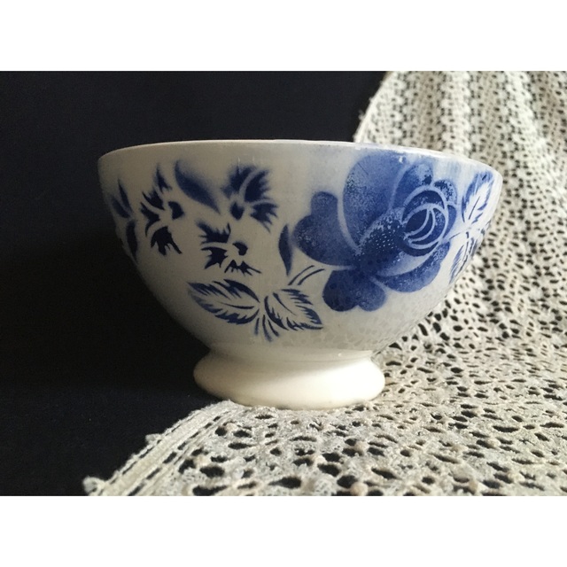 フランス アンティーク デッドストック カフェオレボウル お花 - 食器 フランス アンティーク デッドストック カフェオレボウル お花 - 食器