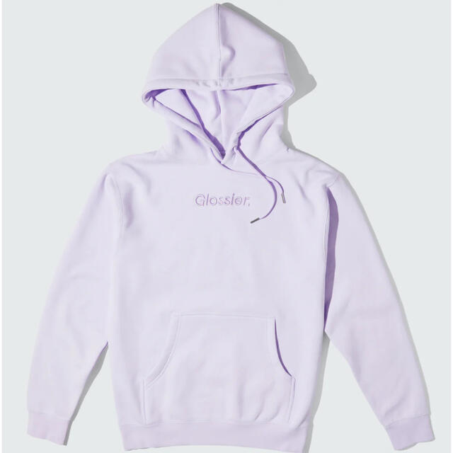 【日本未発売】glossier hoodie/S 限定カラー　パープル