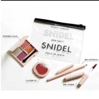 snidel 秋色コスメセット&クリアポーチ【未使用】(その他)