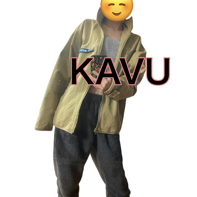 KAVU(カブー)のKAVUオーバーサイズジャケット レディースのジャケット/アウター(Gジャン/デニムジャケット)の商品写真