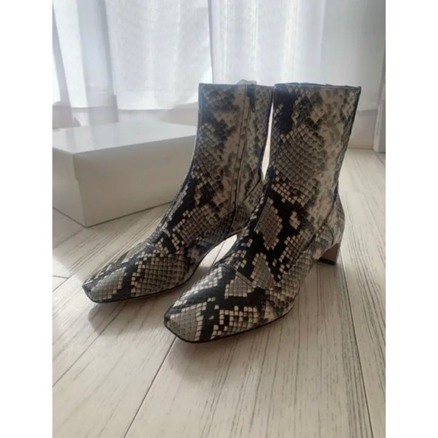 洗濯機可 最終お値下げ 新品未使用 Maison Margiela パイソンブーツ