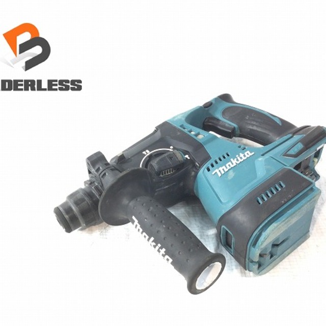 ☆品☆makita マキタ 18V 24mm 充電式ハンマドリル HR244D 青/ブルー 本体のみ 穴あけ 穿孔 61732自動車/バイク