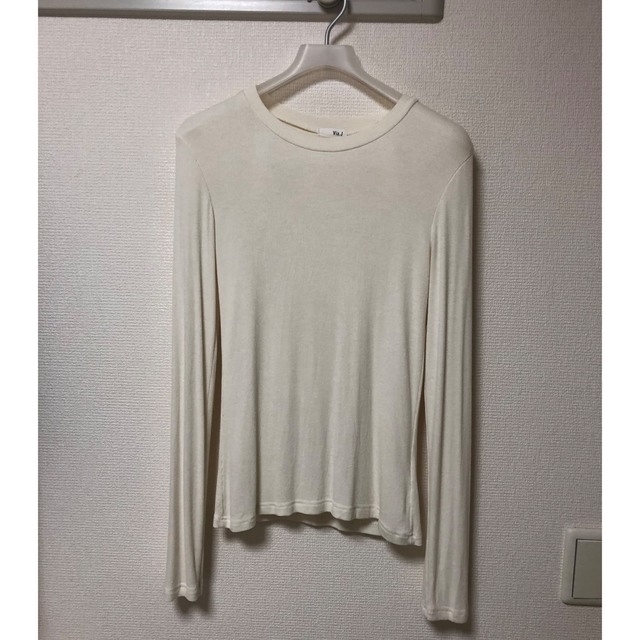 CANAL JEAN - canal Jean via jリブクルーネックロングTシャツの通販