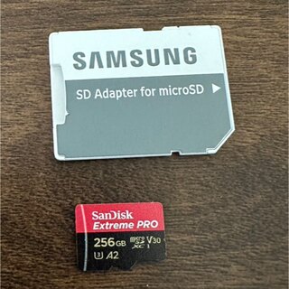 サンディスク(SanDisk)のSanDisk サンディスク　microSDXC 256GB(PC周辺機器)