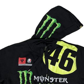 ファッション通販サイト VR46 Monster Energy ビッグロゴ ジップアップ ...