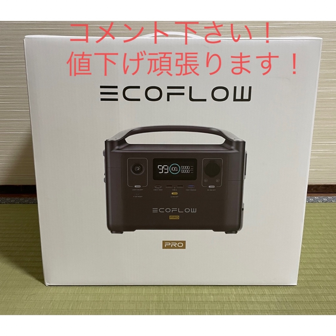 EcoFlow RIVER Pro エコフロー リバー プロ ポータブル電源