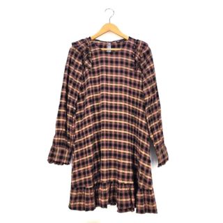 ザラ(ZARA)のZARA(ザラ) RUFFLED PLAID DRESS フリルワンピース(その他)