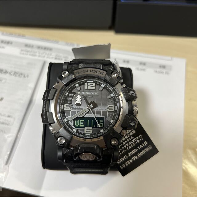 超人気モデル　カシオ　G-SHOCK　GWG-2000-1A1JF