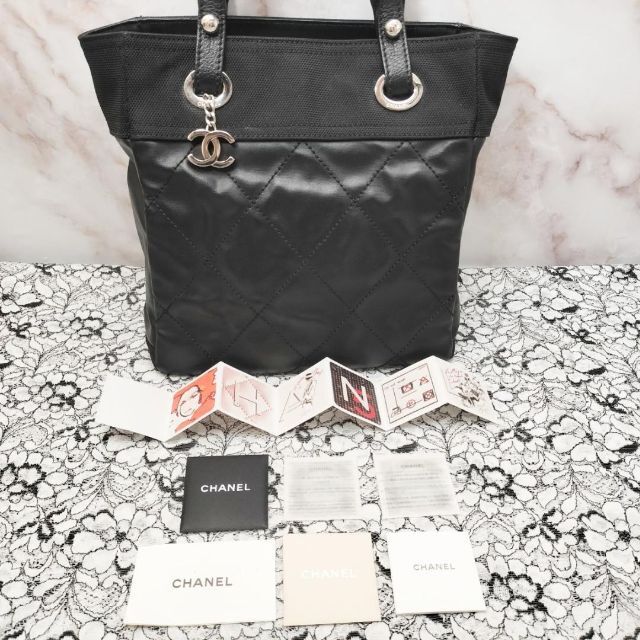 本物保証新品 CHANEL - CHANEL シャネル パリビアリッツ PM ブラック