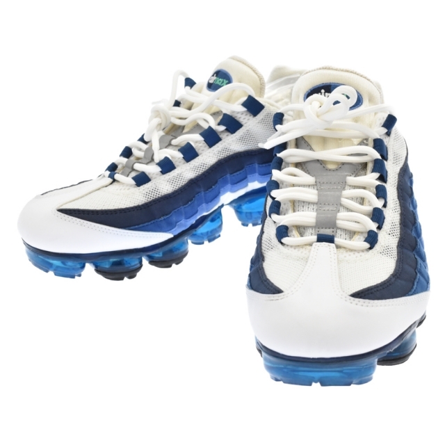 NIKE(ナイキ)のNIKE ナイキ AIR VAPORMAX 95 エアヴェイパーマックス95 ローカットスニーカー ブルー/ホワイト AJ7292-100 US9.5 メンズの靴/シューズ(スニーカー)の商品写真