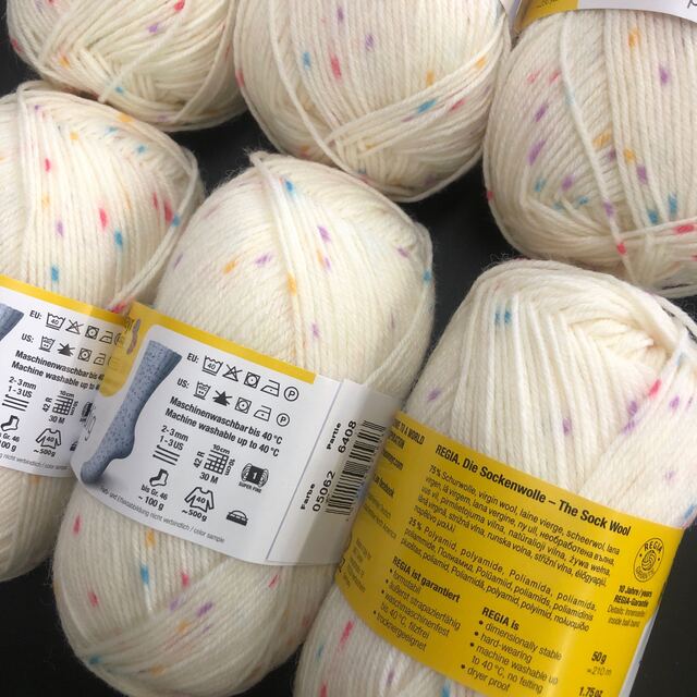 【SALE】REGIA 4-ply キャンディーカラー×6 限定【SALE】 2