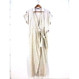 ザラ(ZARA)のZARA(ザラ) CHECKED DRESS WITH KNOT DETAIL(その他)