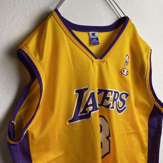 Champion - 【希少メキシコ製】ChampionlakersタンクトップNBA BRYANTの通販 by 古着屋COBBLES(コーブレス)|チャンピオンならラクマ Champion - 【希少メキシコ製】ChampionlakersタンクトップNBA BRYANTの通販 by 古着屋COBBLES(コーブレス)|チャンピオンならラクマ