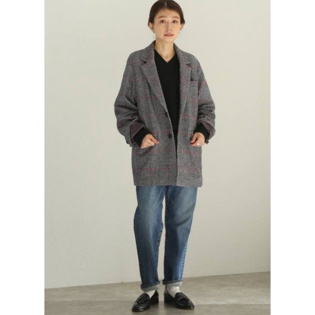 SHINZONE  シンゾーン　CHECK JACKET チェックジャケット