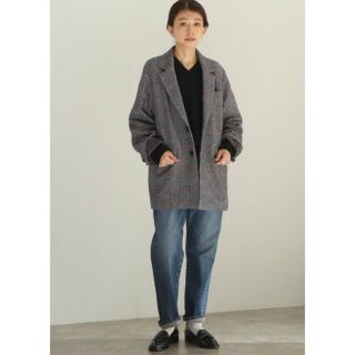 シンゾーン(Shinzone)のSHINZONE  シンゾーン　CHECK JACKET チェックジャケット(テーラードジャケット)