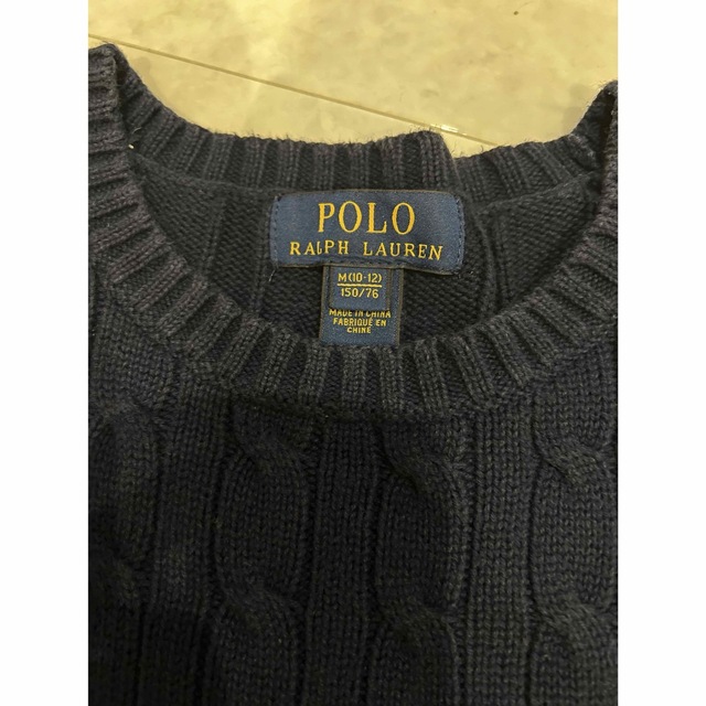 POLO RALPH LAUREN(ポロラルフローレン)のラルフローレン　キッズ　セーター　150cm キッズ/ベビー/マタニティのキッズ服女の子用(90cm~)(ニット)の商品写真