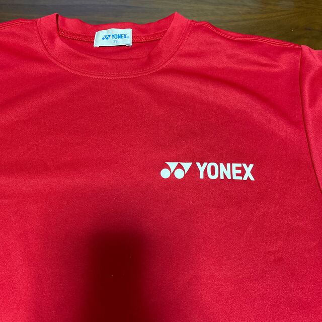 YONEX - ヨネックス バドミントン ウェア tシャツ SS 部活 赤