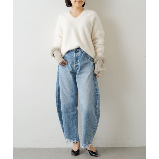 ウィムガゼット　ラインカーブDENIM 36サイズ 1