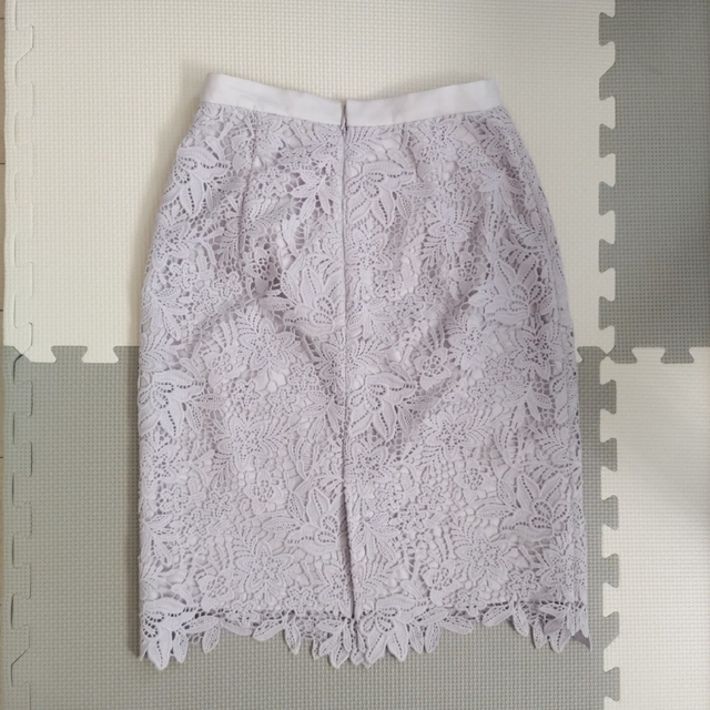 JUSGLITTY(ジャスグリッティー)のJUSGLITTY　ウインターレースタイトスカート レディースのスカート(ひざ丈スカート)の商品写真