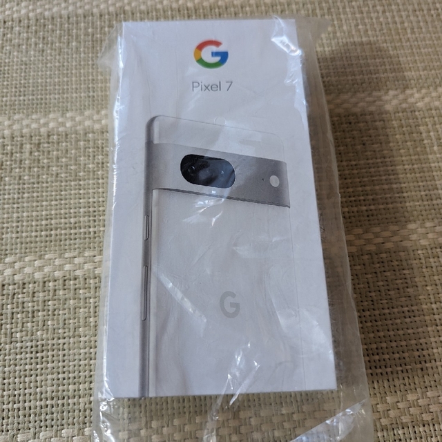 Google Pixel(グーグルピクセル)のpixel7 snow 128gb ピクセル7 スノウ  google スマホ/家電/カメラのスマートフォン/携帯電話(スマートフォン本体)の商品写真