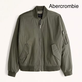 アバクロンビーアンドフィッチ(Abercrombie&Fitch)の大人気！★Abercrombie メンズ MA-1 中綿入りのボンバージャケット(フライトジャケット)