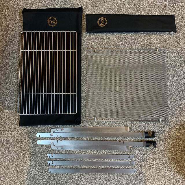 hxo design BBQ Grill set バーベキュー グリル transparencia3