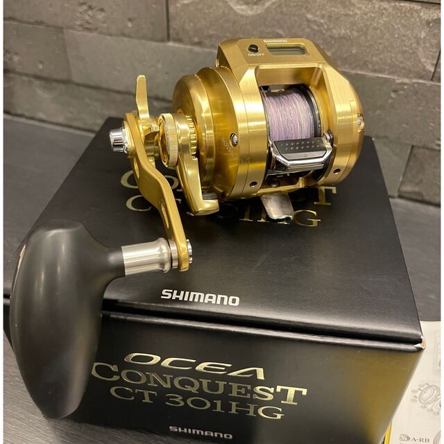 SHIMANO(シマノ)のシマノ オシアコンクエストCT 301HG (左ハンドル) ベイトリール スポーツ/アウトドアのフィッシング(リール)の商品写真