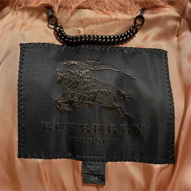 BURBERRY(バーバリー)の本物 美品 バーバリー プローサム チェスター コート ジャケット 34 レディースのジャケット/アウター(チェスターコート)の商品写真