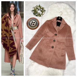 バーバリー(BURBERRY)の本物 美品 バーバリー プローサム チェスター コート ジャケット 34(チェスターコート)