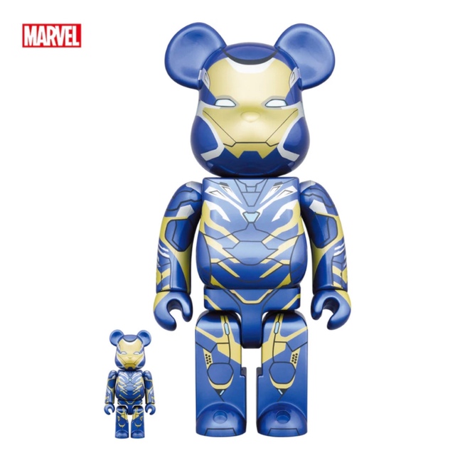 BE@RBRICK IRON MAN RESCUE SUIT 100 & 400