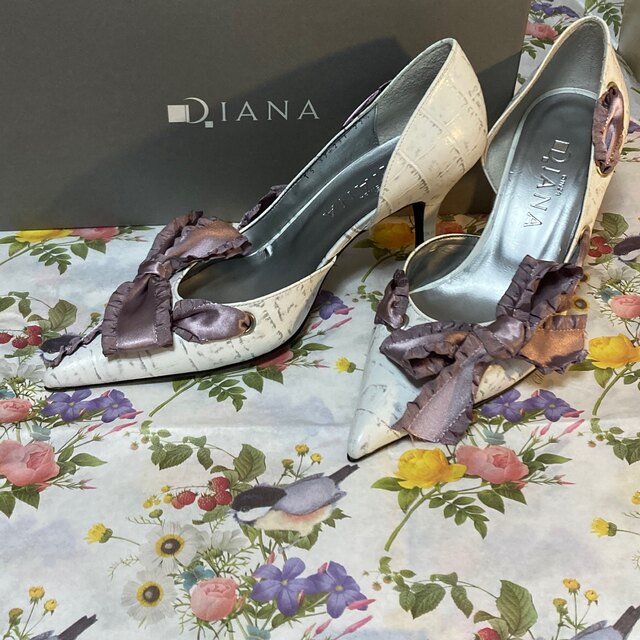 DIANA(ダイアナ)の【新品】DIANA ポインデッドパンプス レディースの靴/シューズ(ハイヒール/パンプス)の商品写真