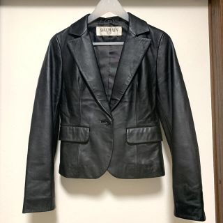 バルマン(BALMAIN)のレディース テーラードジャケット 黒 M BALMAIN(テーラードジャケット)